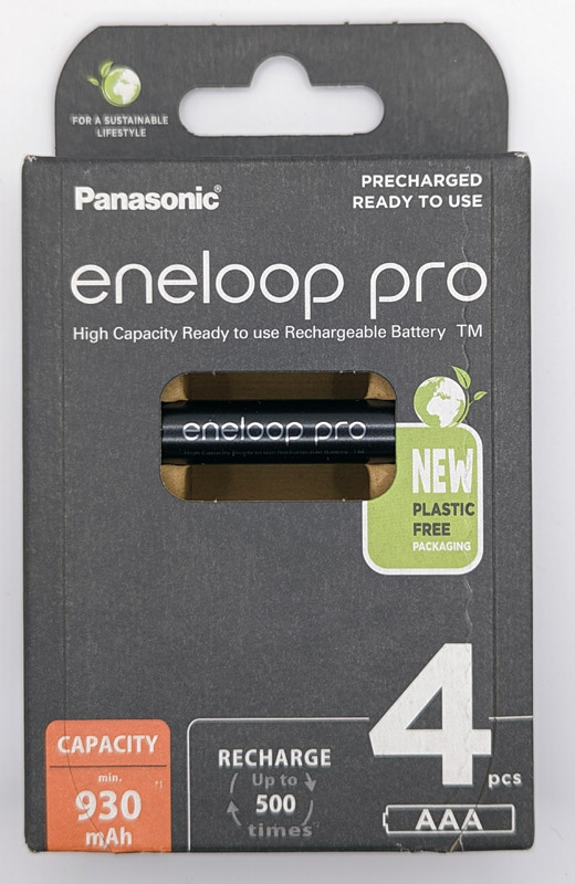PANASONIC ENELOOP PRO AAA 930mAh