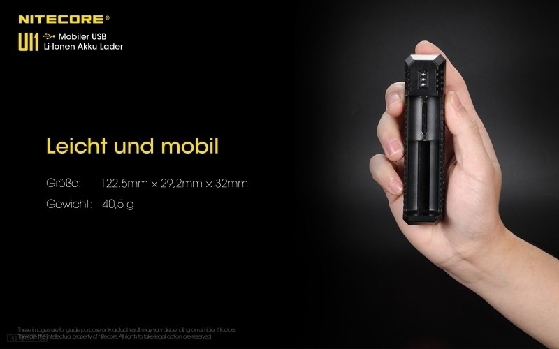 Nitecore-UI1-8 Nitecore USB Lader UI1