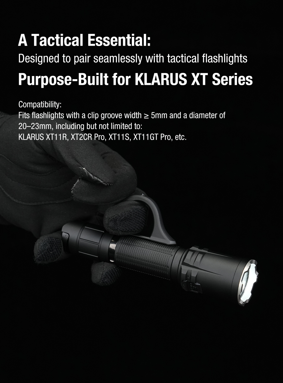 Klarus KTR1 Taktischer Lampenring
