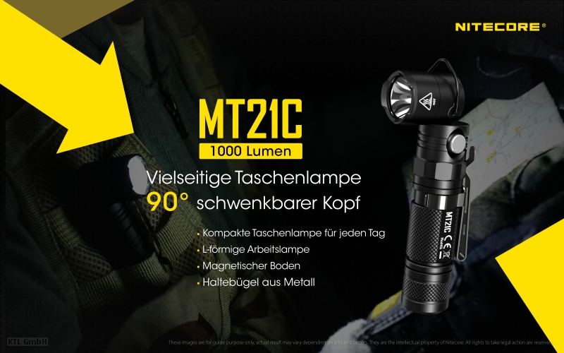 Nitecore-MT21C-2 Nitecore MT21C - Multifunktionslampe