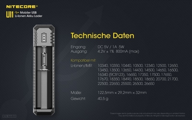 Nitecore-UI1-9 Nitecore USB Lader UI1