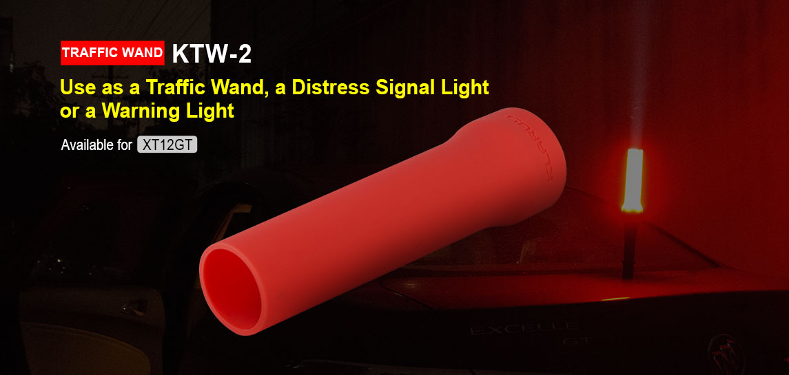Klarus Traffic Wand Red KTW2-3