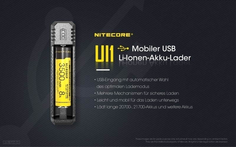 Nitecore-UI1-2 Nitecore USB Lader UI1
