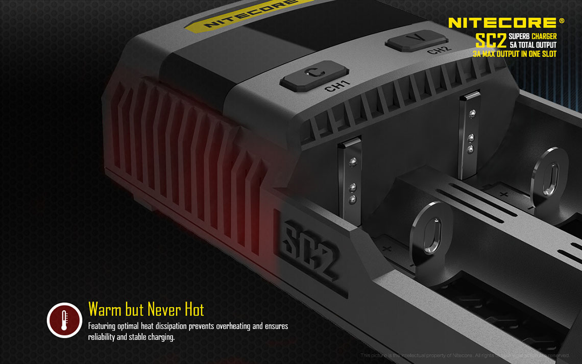 Nitecore-SC2-Schnelllader-10 Nitecore SC2 3A Schnelladegerät