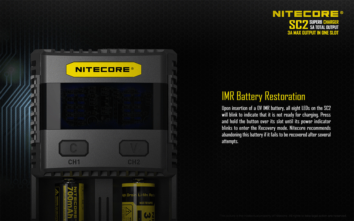 Nitecore-SC2-Schnelllader-5 Nitecore SC2 3A Schnelladegerät