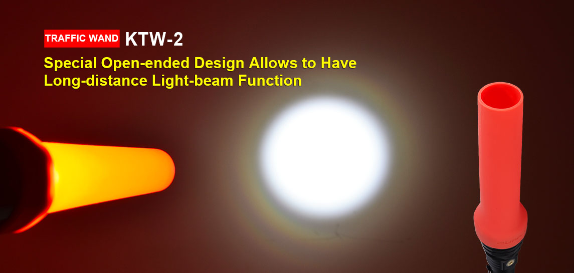 Klarus-KTW2-4 Klarus Traffic Wand Red KTW2-4
