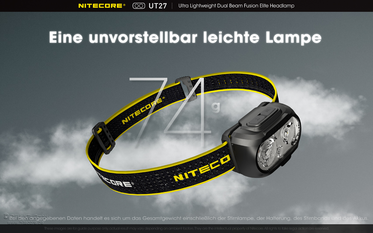 Nitecore-UT27-3 Nitecore UT27 V2 Dual Power Kopflampe