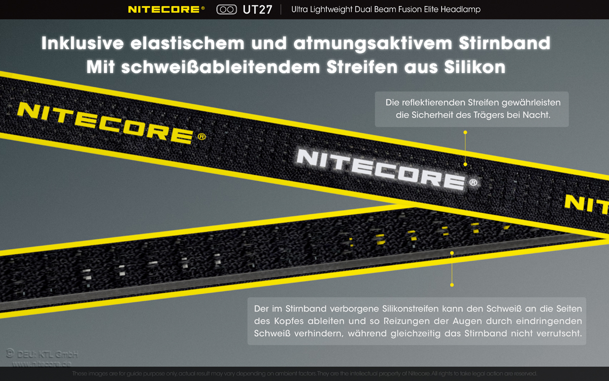 Nitecore-UT27-10 Nitecore UT27 V2 Dual Power Kopflampe