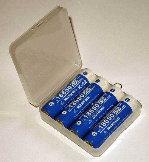 Batteriebox-4er1 Soshine Batteriebox 4x18650