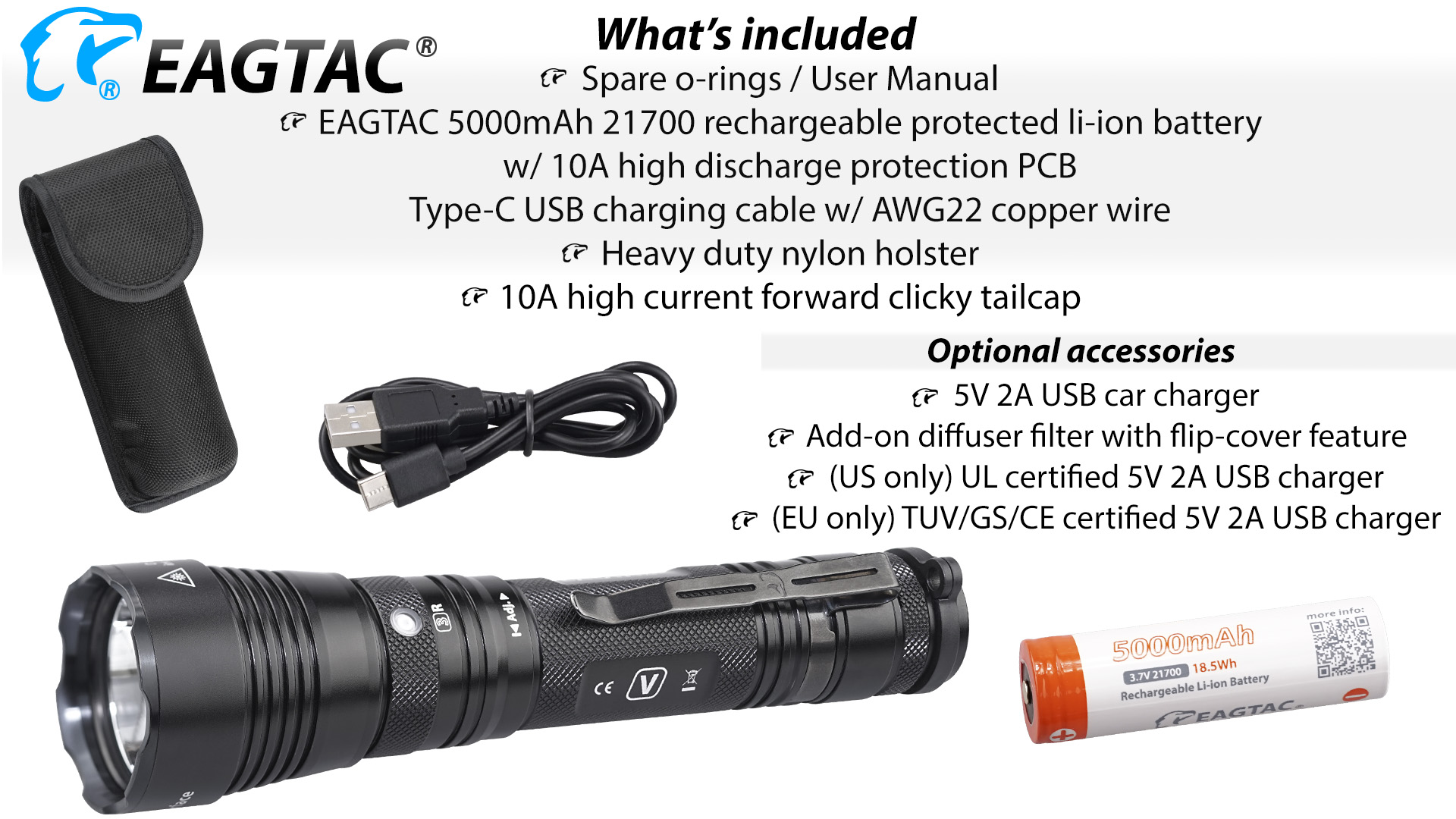 Eagtac-G3V-10 Eagtac G3V, 21700, USB-C