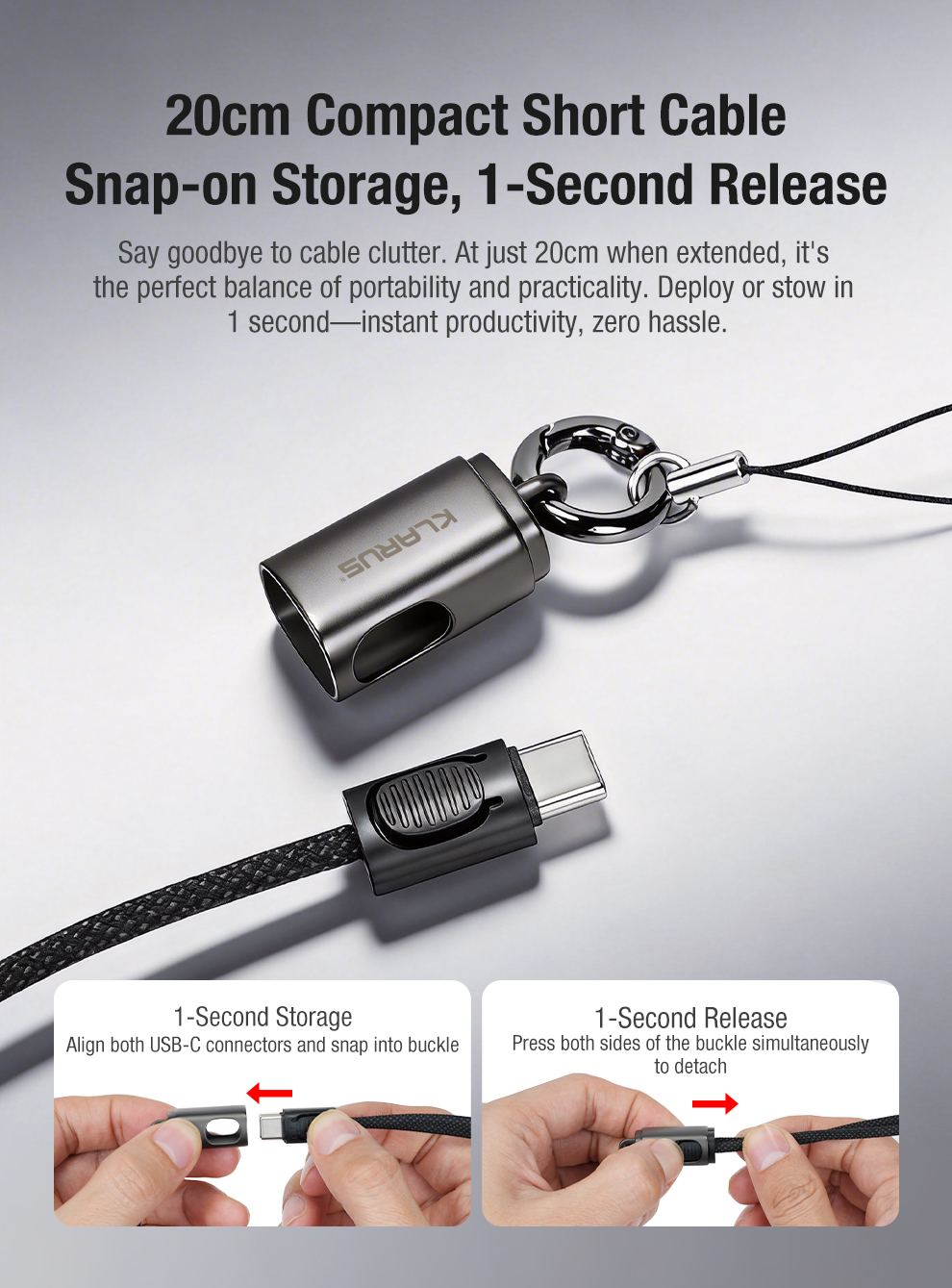 Klarus KC01 USB-C Lanyard