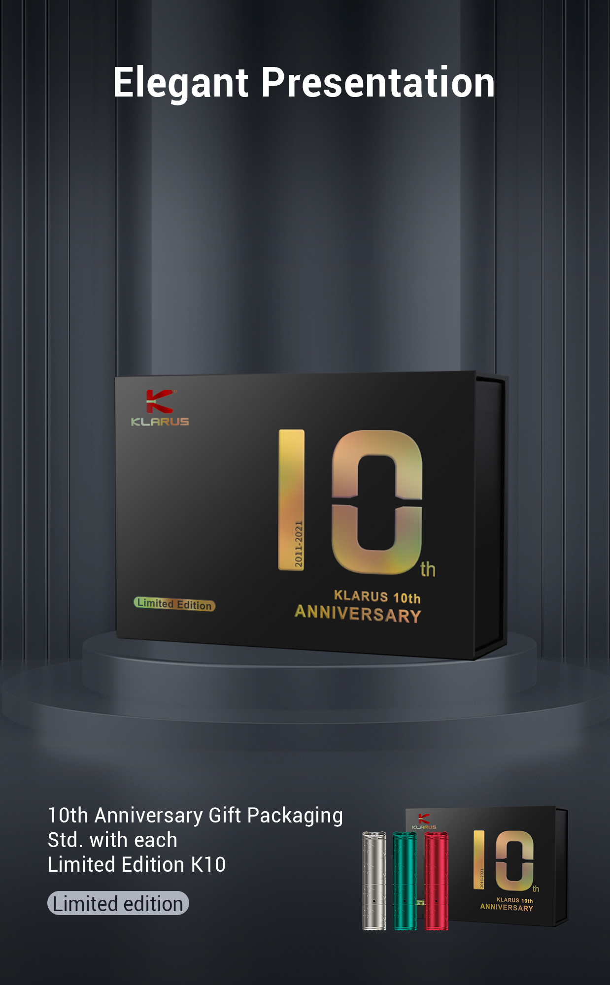 Klarus-K10-10 Klarus K10 *Jubiläumslampe*